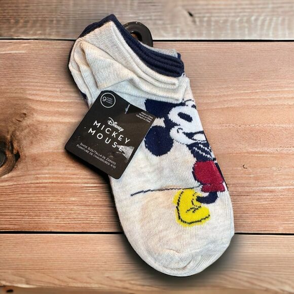 NWT Disney Mickey Mouse Socks 9 Pairs - Picture 1 of 3